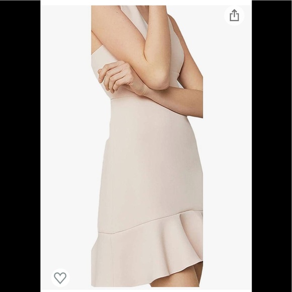 BCBGMAXAZRIA Ruffle Hem Cocktail Dress - Picture 3 of 6